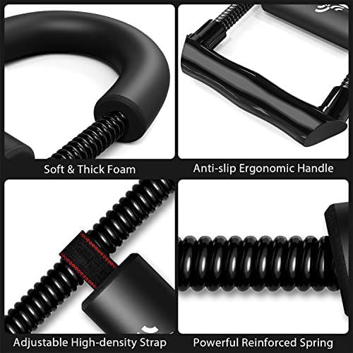 Wrist Forearm Trainer Tool For Strength Grip And Flexibility 8419998924931-1