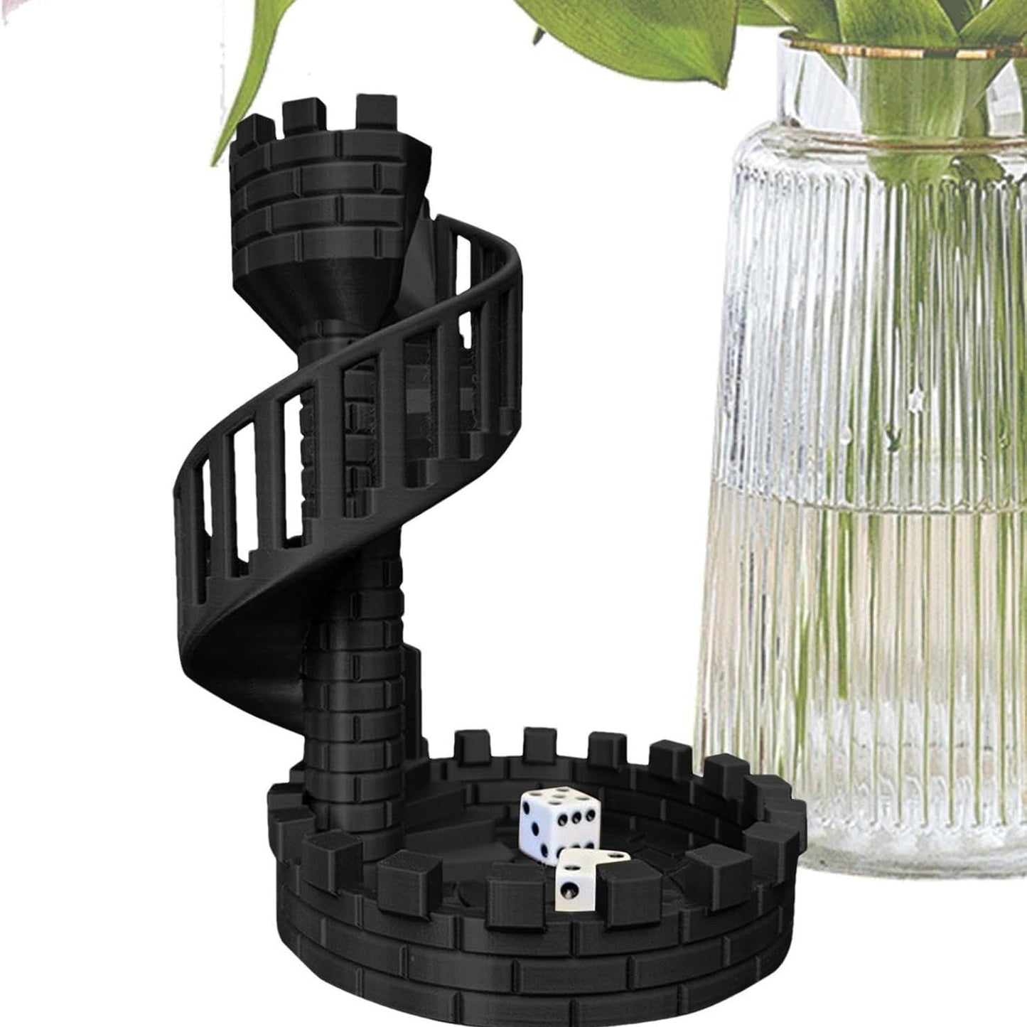 3D Printed Dice Tower – Board Game Accessory & Display Ornament 10082477408558-1