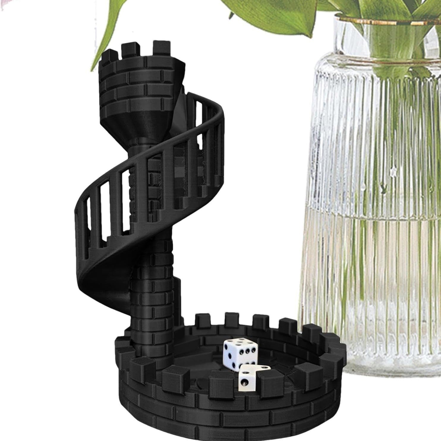 3D Printed Dice Tower – Board Game Accessory & Display Ornament 10082477408558-1