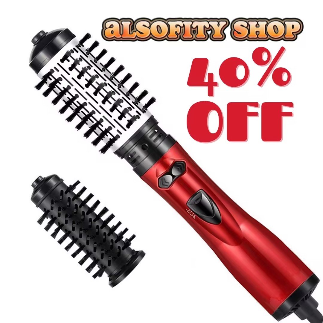 3-In-1 Hot Air Styler And Rotating Hair Dryer For Dry Hair, Curl Hair, Straighten Hair 8525637026094-1