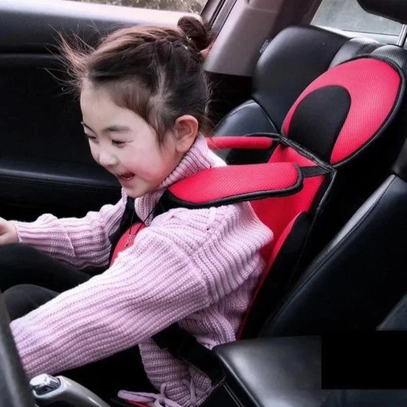 Safe Portable Baby Car Seat with Belt Vest - 6 Months To 12 Years Old
