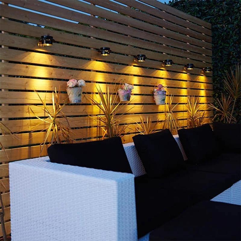 Solar Powered Gutter Lights With Automatic Sensor And Waterproof Design 6851966959716-1