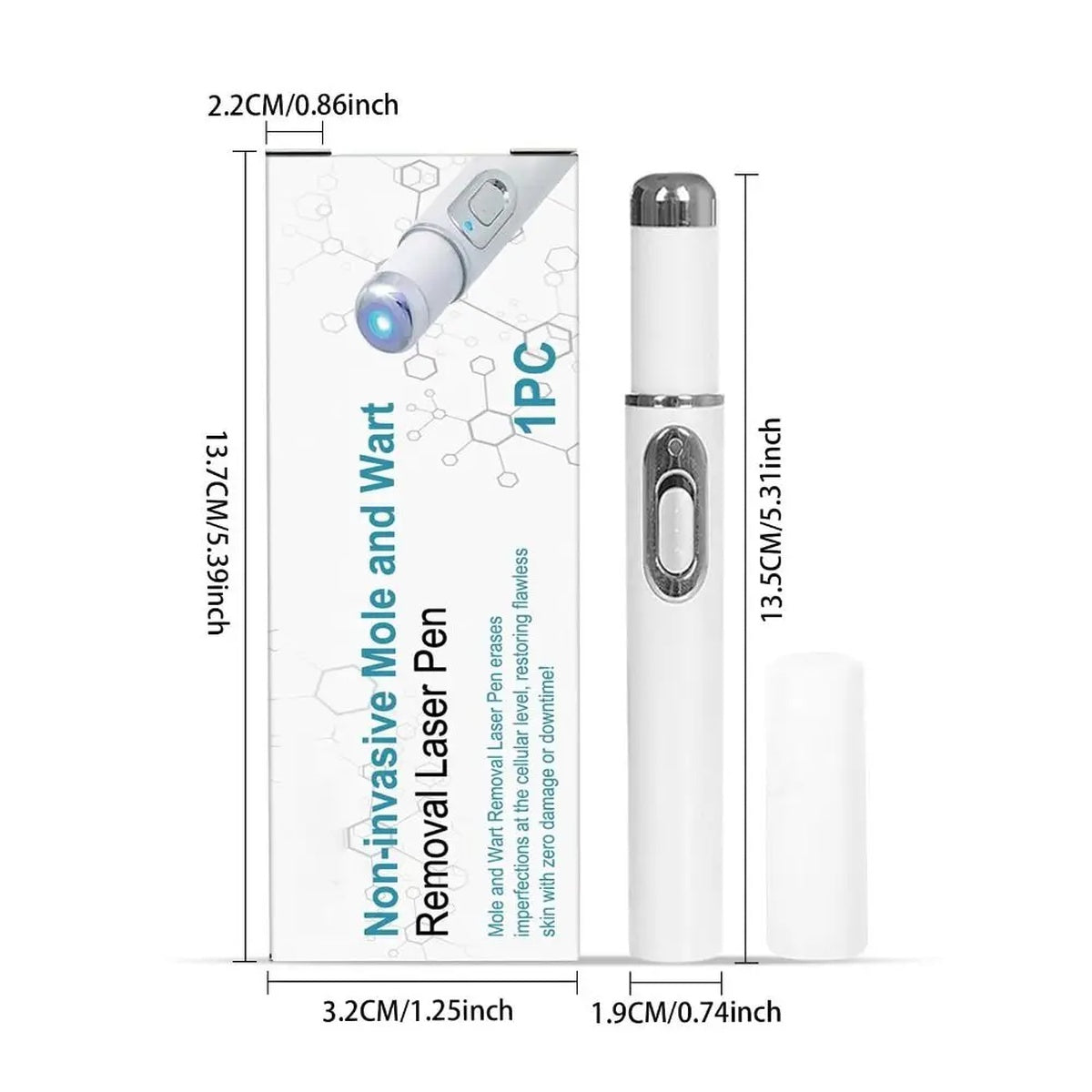 Non-Invasive Mole and Wart Removal Laser Pen