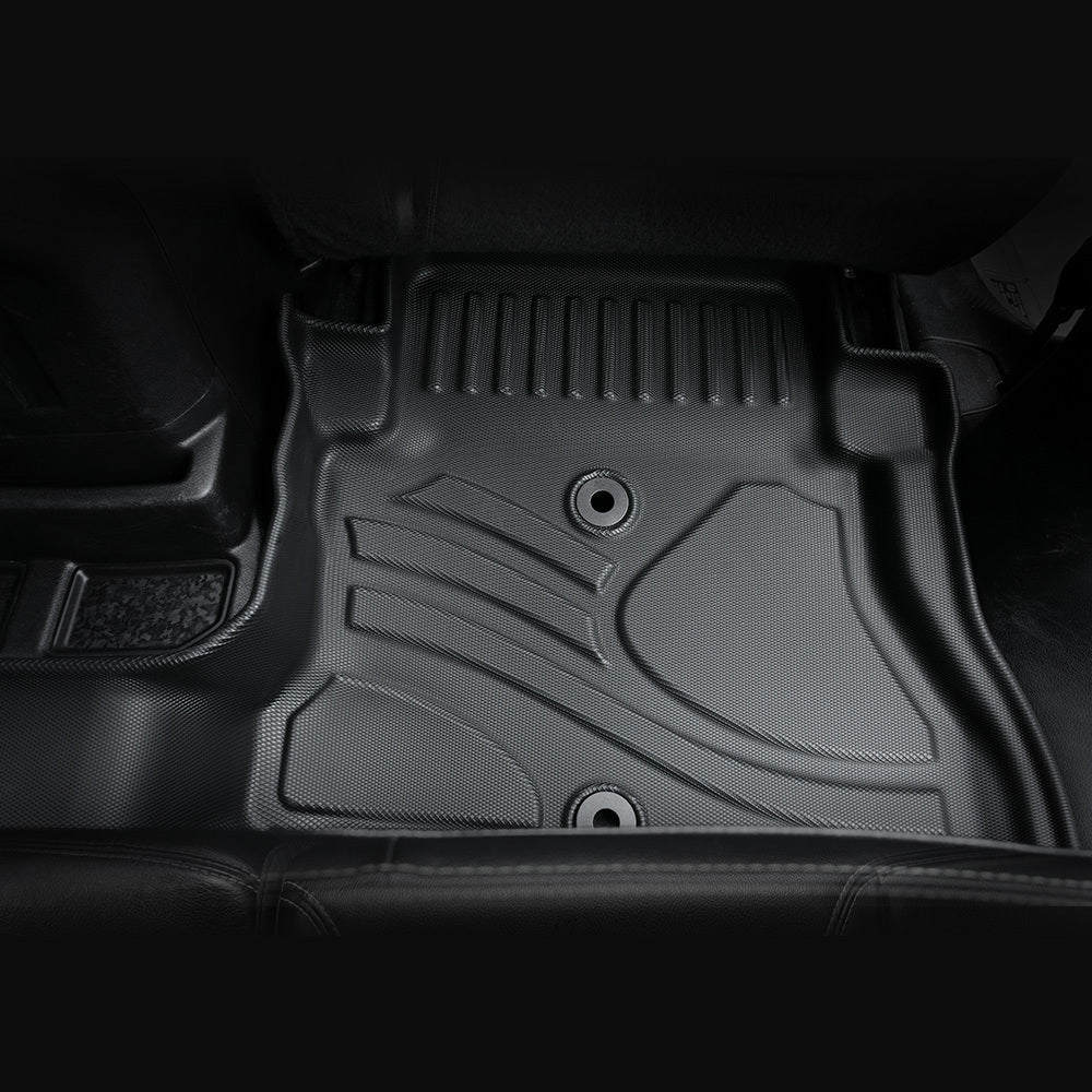MKR Non-Slip Durable TPE ECO Car Floor Mat Compatible With Jeep Wrangler JL 4xe Not For 2 Door 3 PCS 8995462480092-1