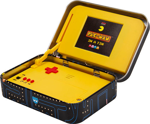 Retro PAC-MAN Pocket Game in Compact Collectible Tin Box 8174695874781-1