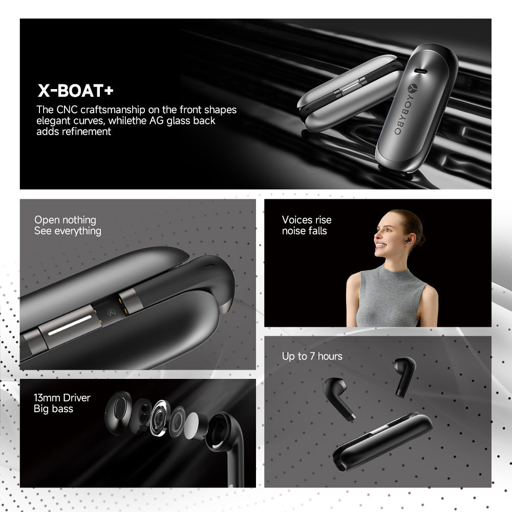 Bluetooth Headset - High Sound Quality Wireless Binaural Mini In-ear Sports Noise Cancellation 9011120734428-1