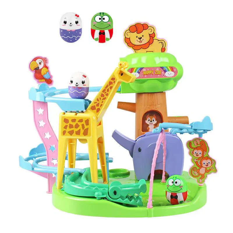 Interactive Animal Slide Toy for Educational and Creative Play 15137622753625-1