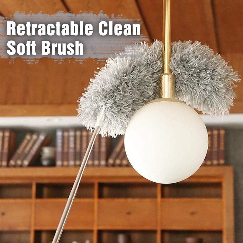 Retractable Microfiber Cleaning Brush With Flexible Head And Long Handle 6851479535716-1
