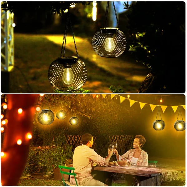 Solar Garden Lanterns For Outdoor Nighttime Ambient Lighting 8424390492291-1