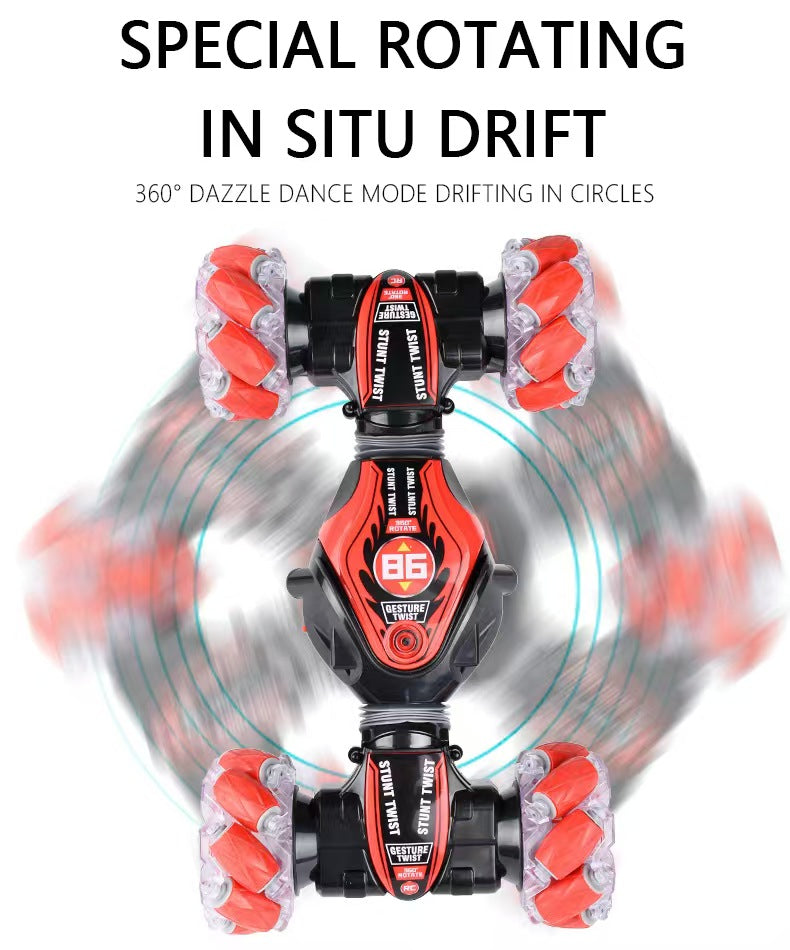 Remote Gesture Control Stunt Vehicle Rechargeable Offroad Toy Car 11438368915724-1