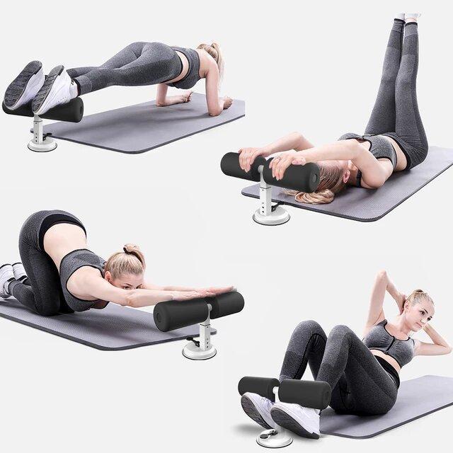 Adjustable Sit-Up Assistant Bar Suction Fitness Equipment Core Trainer 8545285996846-1