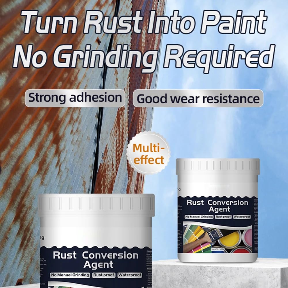 Rust Converter Primer Water-Based Anti-Corrosion Coating Fast-Drying 9545693298990-1