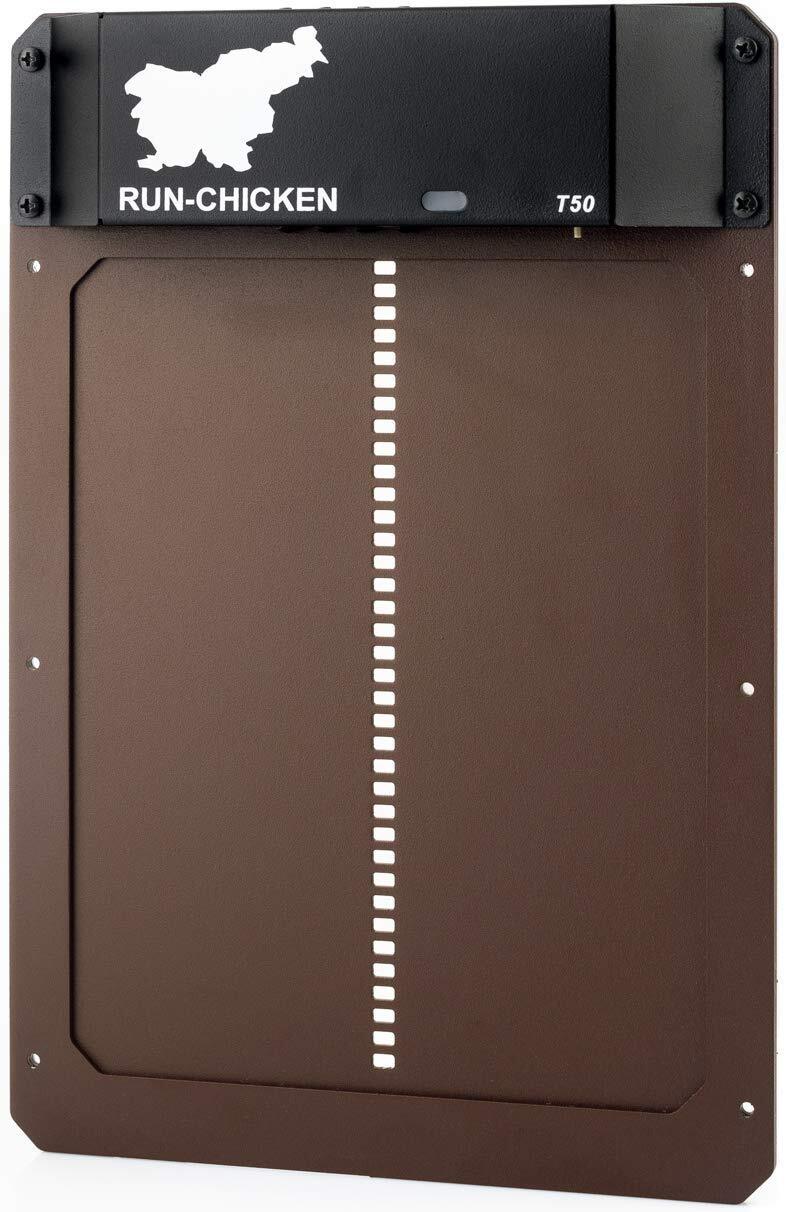 Automatic Chicken Coop Door Weatherproof Light Sensor Timer Safe 8490157801774-1