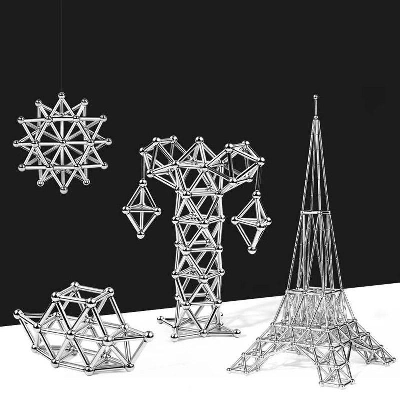 Diy Magnetic Balls And Rod Set 6850566848612-1