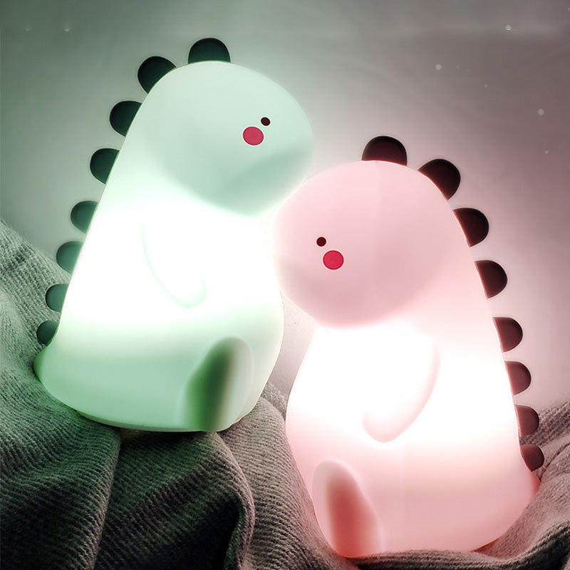 Soft Rechargeable Dinosaur Night Light For Kids Bedroom Sleep Companion 6851321102436-1