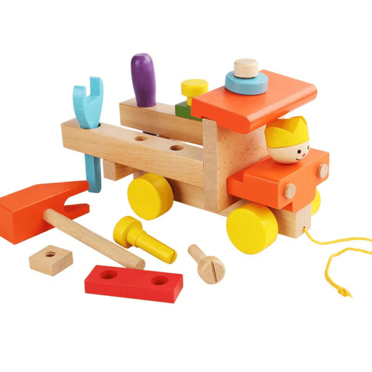 Wooden Screw Car Toy for Creativity and Early Cognitive Skill Development 15106546172249-1