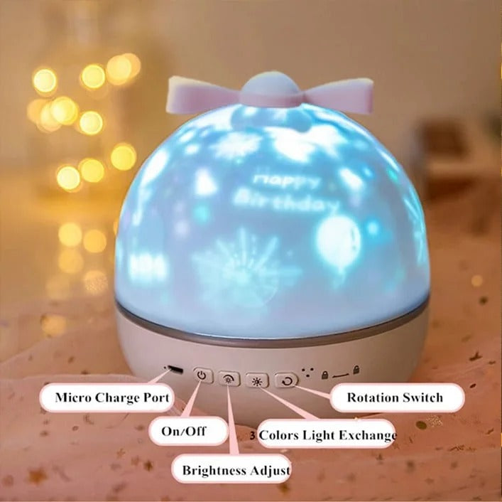 Starry Sky Galaxy Projector Night Light Bedroom Ceiling Decoration Lamp 11481132171532-1