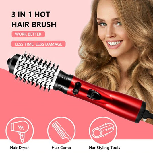 3-In-1 Hot Air Styler And Rotating Hair Dryer For Dry Hair, Curl Hair, Straighten Hair 8525637026094-1