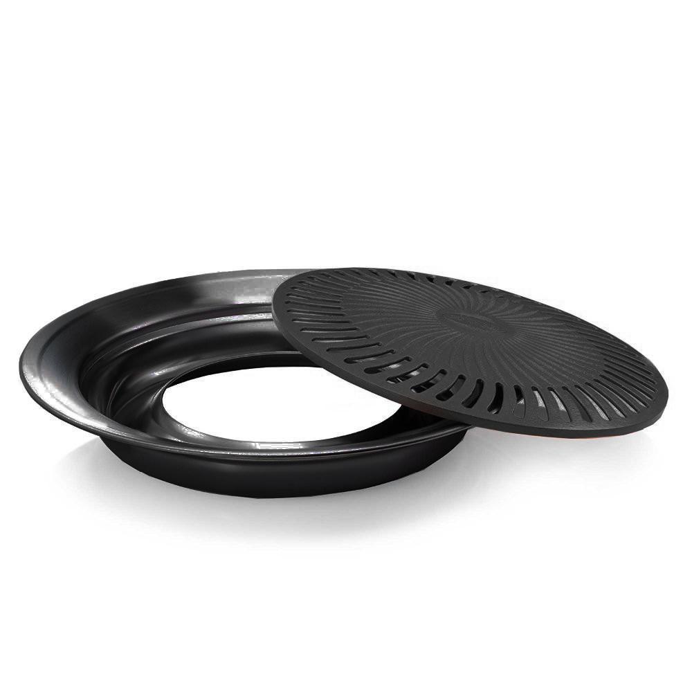 Indoor Barbecue Chef Grill Pan For Stove Cooking Without Smoke 6852157505636-1