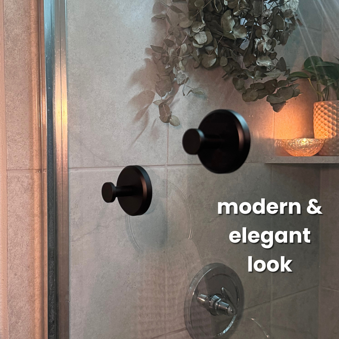 Strong Minimalist Wall Hook for Towels, Bags, and Accessories 15089481187654-1