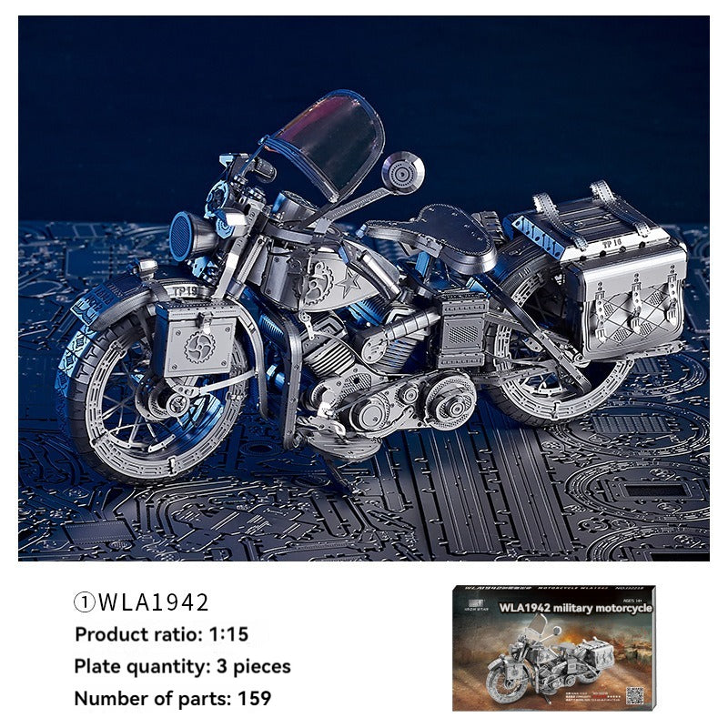 3D Metal Puzzle Motorcycle Model Kit For Creative Assembly Display 8971310956846-1