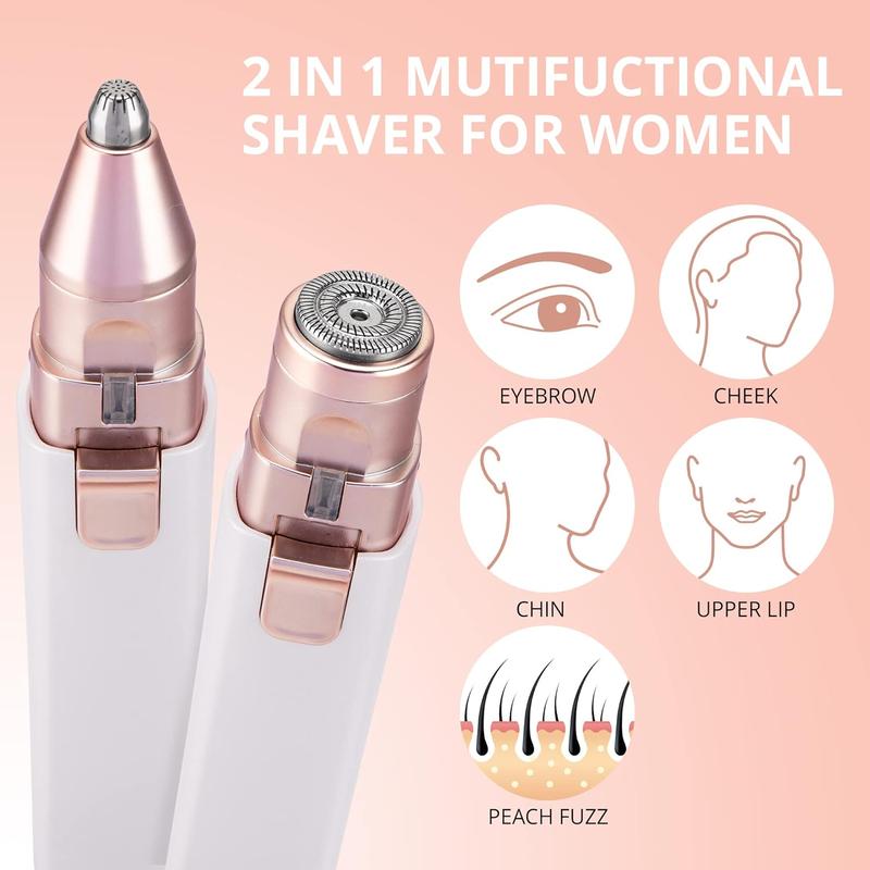 2-In-1 Women'S Eyebrow And Facial Hair Removal Device 9774296760622-1