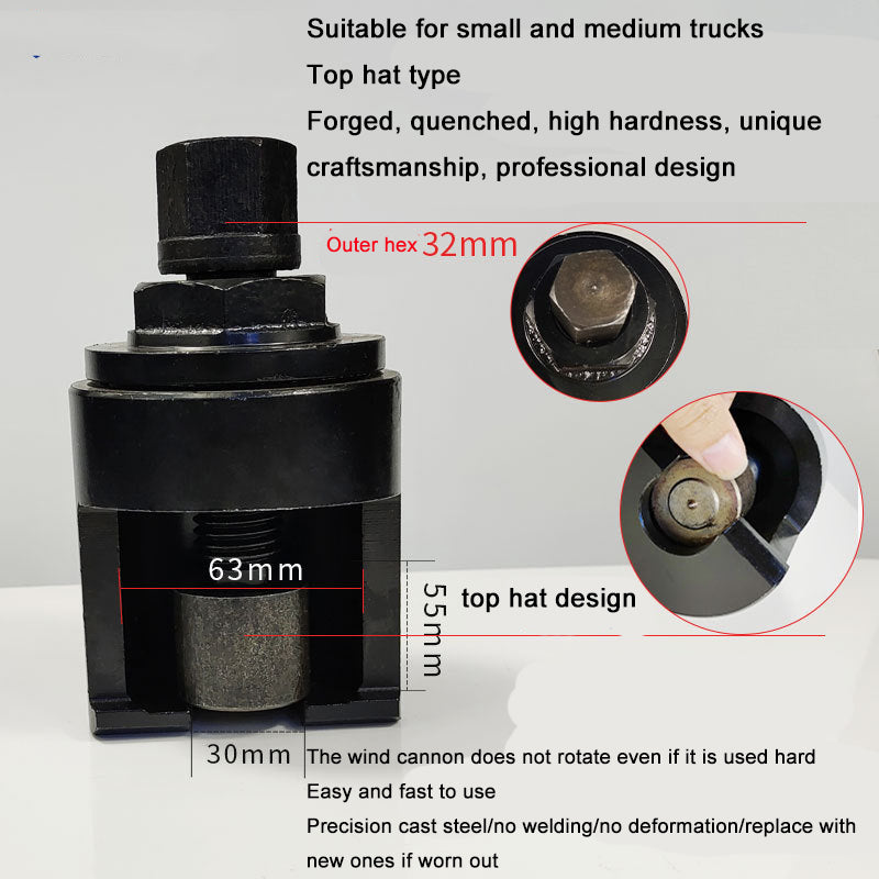 Ball Head Ball Cage Extractor for Large Trucks and Trucks Manual Steering Rod Rocker Arm Removal Tool 10053095948590-1