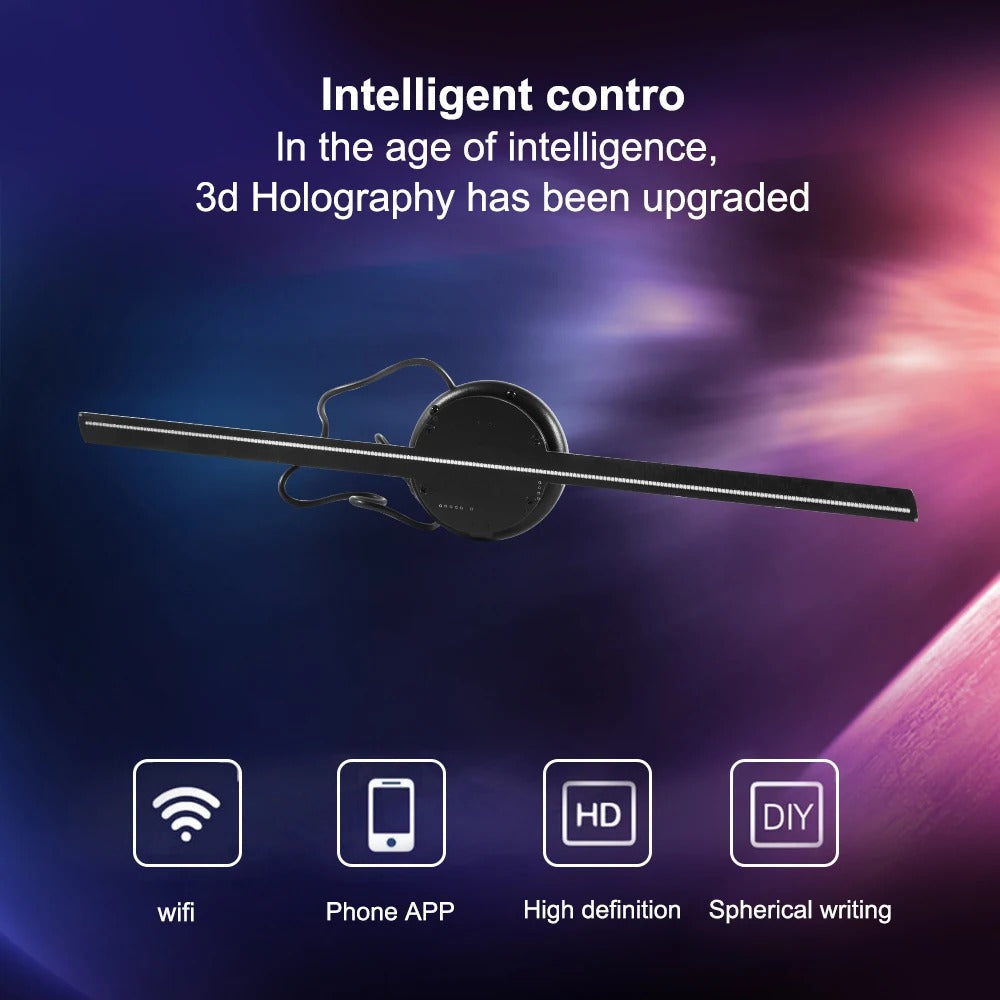 3D Holographic Led Advertising Display Wifi Projection Fan 8422814220445-1