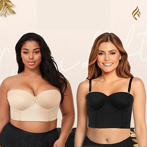 Perfect Silhouette Low Back Strapless Bra 14981444141382-1