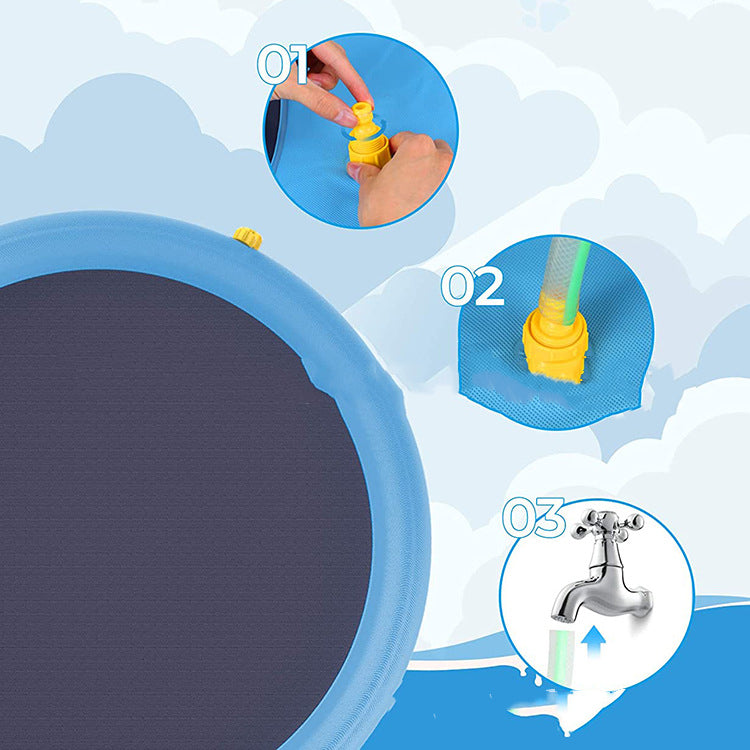 Sprinkler Pad For Dogs Dog Brush 9494260252974-1