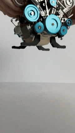 Resin Car Engine Model Collectible Educational Desk Display Ornament 9755112341806-1