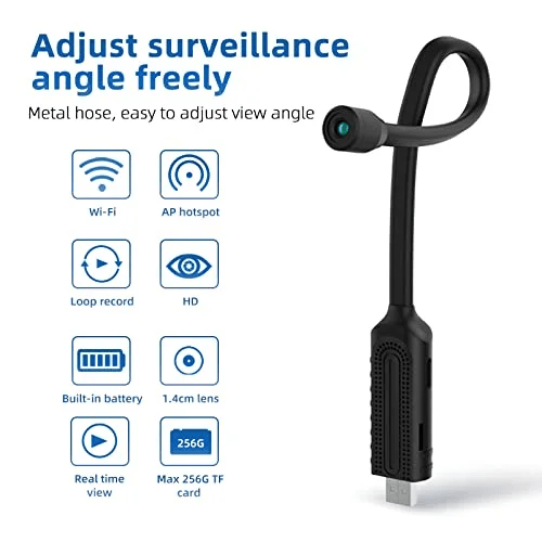 Mini Security Camera Wireless App Control Night Vision 1080P 9578433937710-1