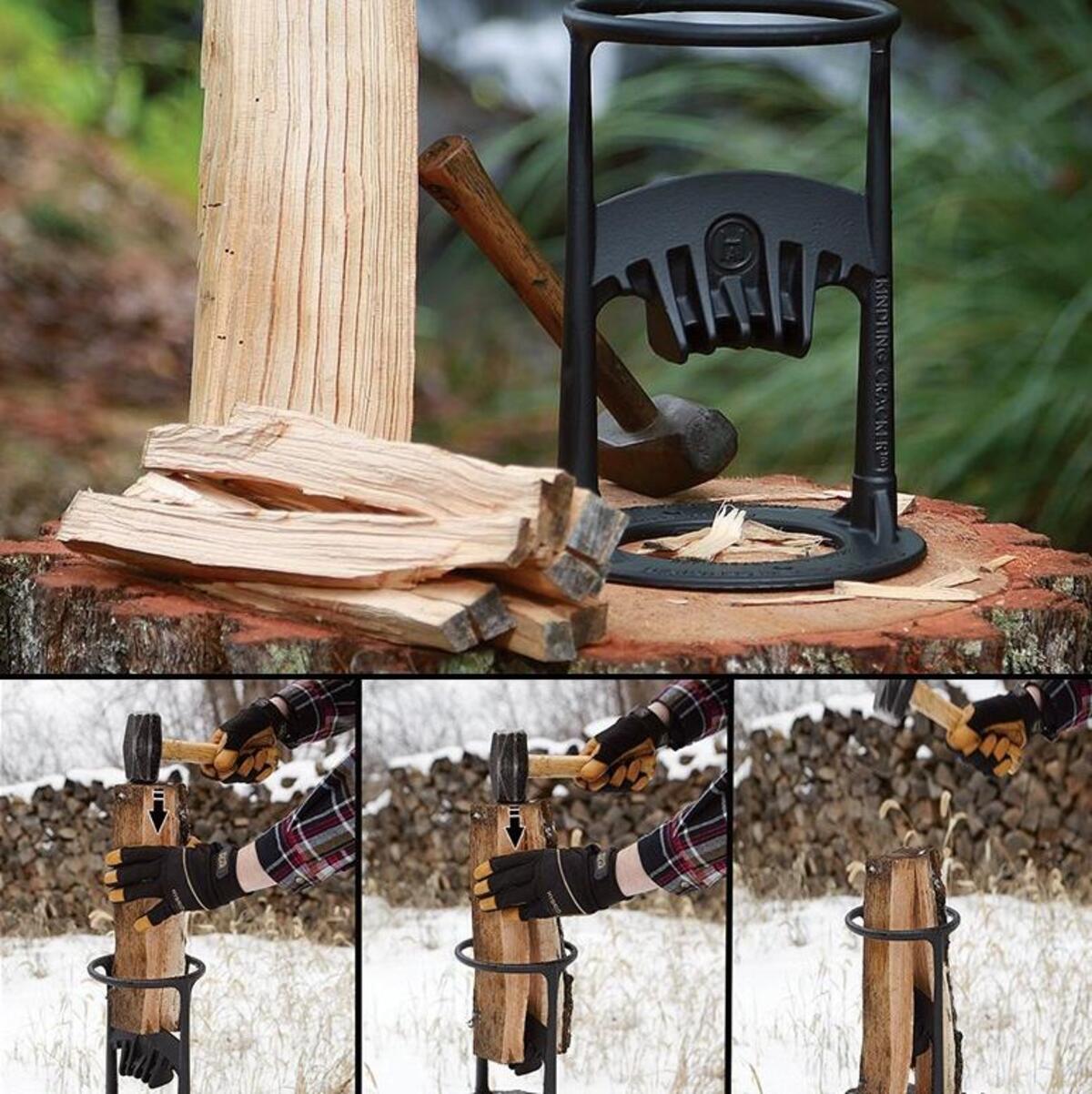 WoodSplitter – Safe & Fast Firewood Splitter for Cozy Winter Nights