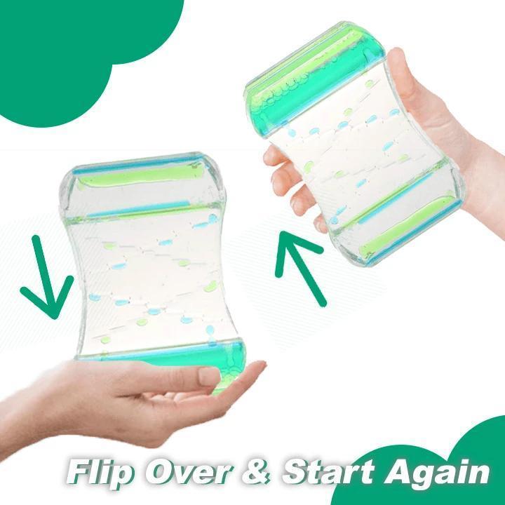 Zigzag Motion Liquid Bubbler Toy For Stress Relief And Relaxation 6851488809060-1