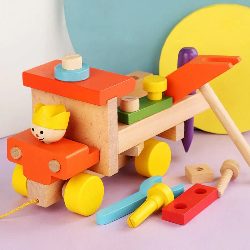 Wooden Screw Car Toy for Creativity and Early Cognitive Skill Development 15106546172249-1