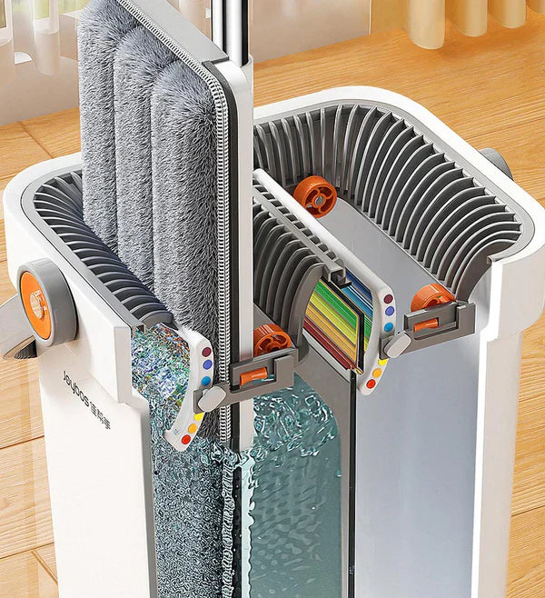 Wringing Floor Mop Cleans Efficiently For Easy Daily Home Maintenance 14814283366726-1