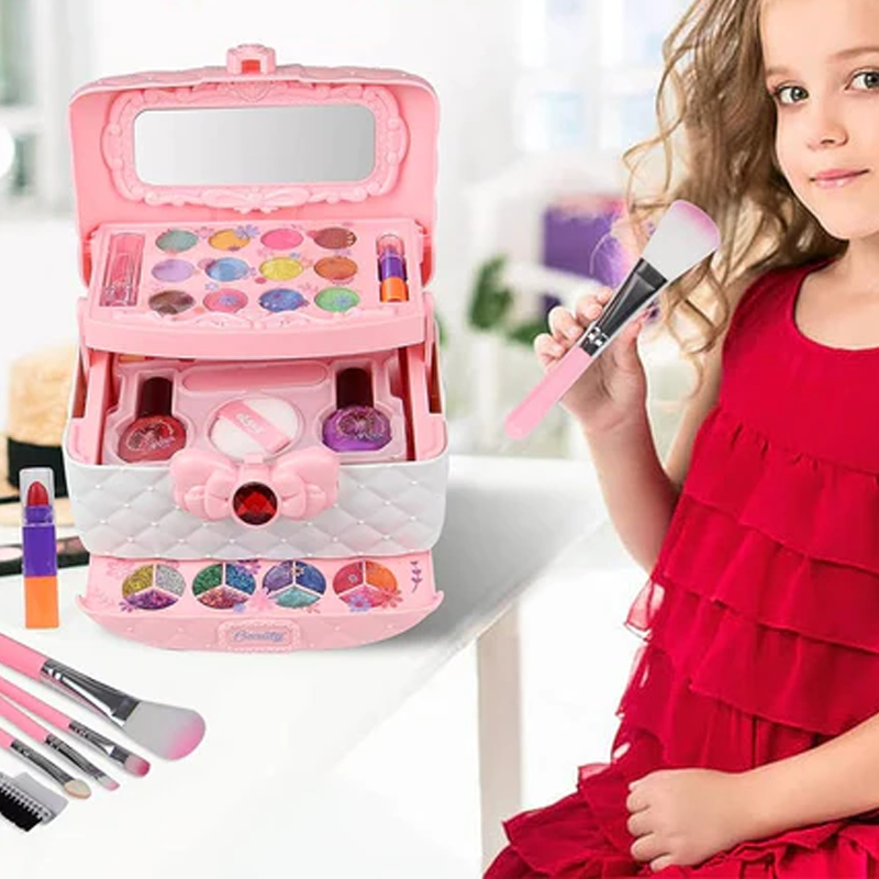 Washable Non Toxic Kids Makeup Set Fun Safe Educational Play 14906041991494-1
