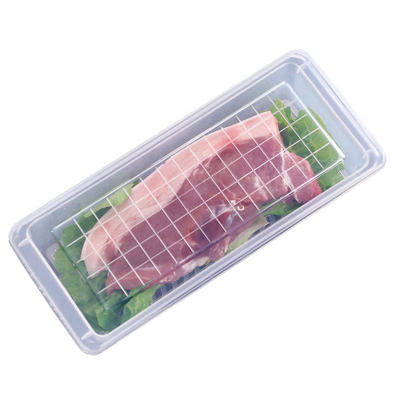 Refrigerator Storage Box with Drain Tray 6851358228580-1