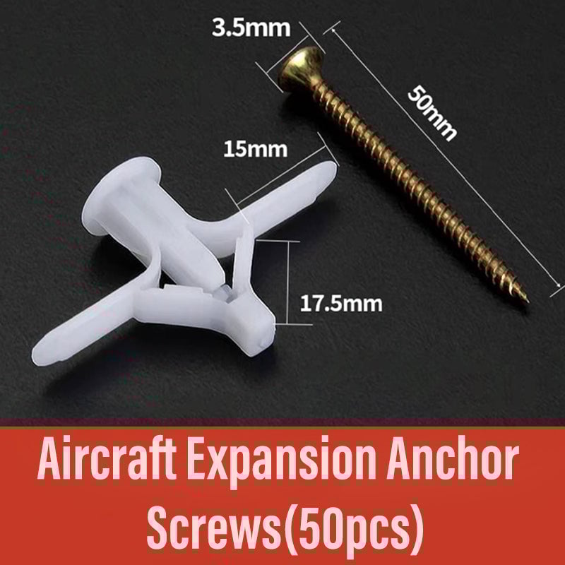Wall Anchor For Securing Screws Firmly Without Drilling Complicated Holes 15129627623750-1