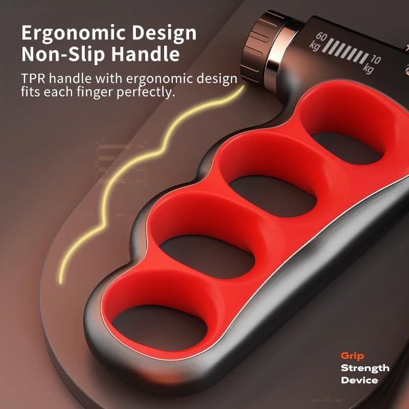 Adjustable Hand Grip Strength Trainer With Counter and Strong Non Slip Handles 15153855430982-1