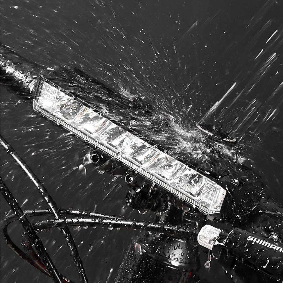 Rechargeable Waterproof Bicycle Front Light With Wide 180 Degree Illumination 9431504486702-1