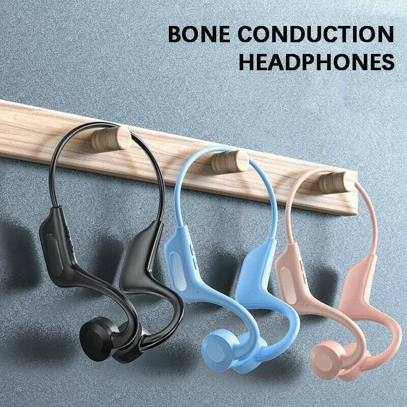 Bone Conduction Bluetooth Headphones Comfort Sound Clarity 8521948660014-1