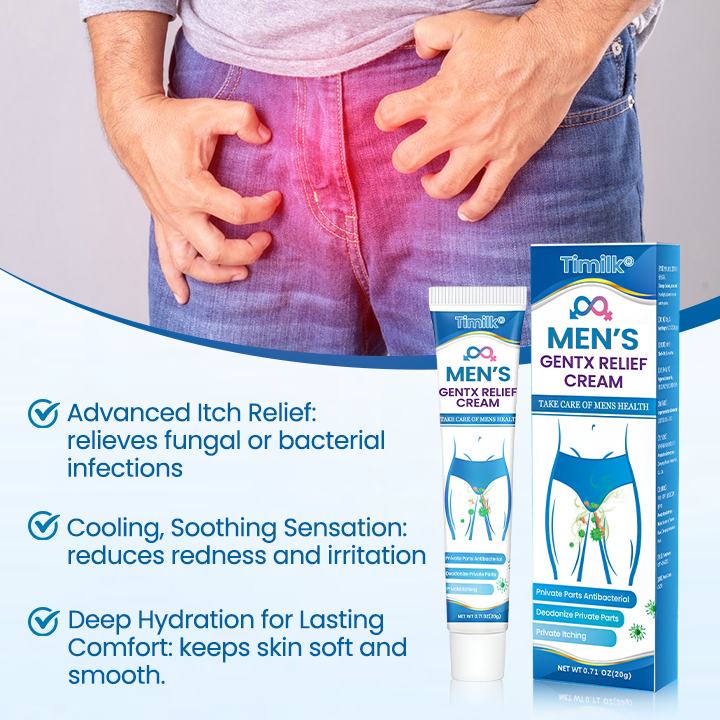 Men’s Intimate Care Cream | Anti-Itch & Soothing Relief | Natural Extracts & Moisturizing Formula 15152384704838-1