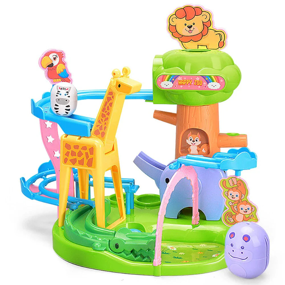 Interactive Animal Slide Toy for Educational and Creative Play 15137622753625-1