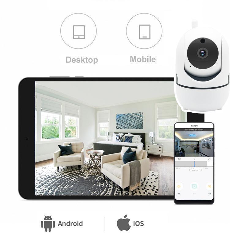 The Smart AI Security Camera - Automatic body tracking, Night vision HD 6851955556452-1