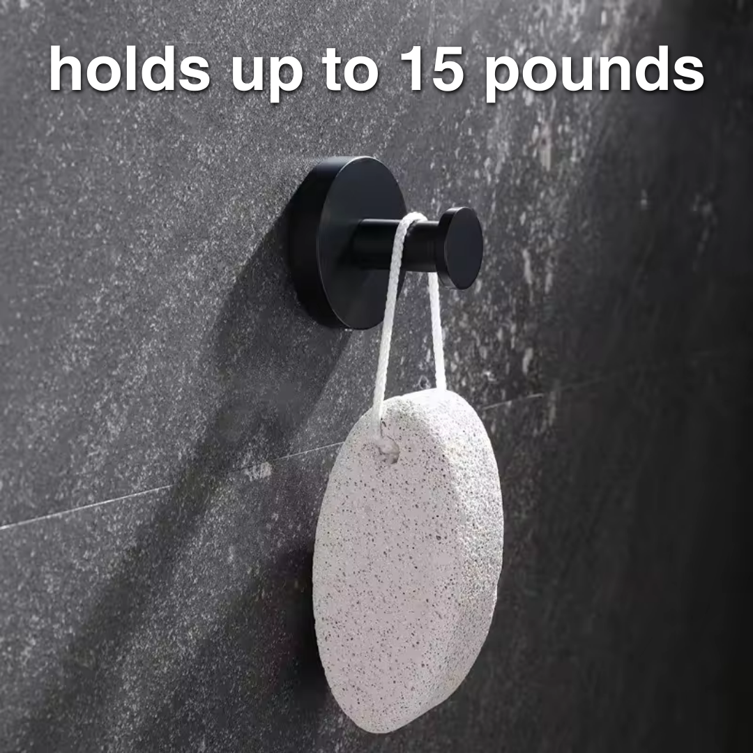 Strong Minimalist Wall Hook for Towels, Bags, and Accessories 15089481187654-1