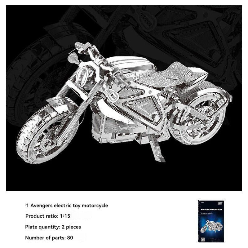 3D Metal Puzzle Motorcycle Model Kit For Creative Assembly Display 8971310956846-1