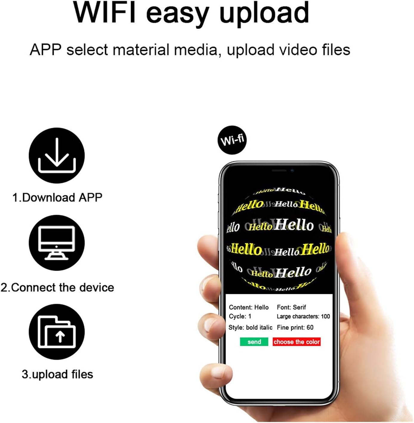 3D Holographic Led Advertising Display Wifi Projection Fan 8422814220445-1