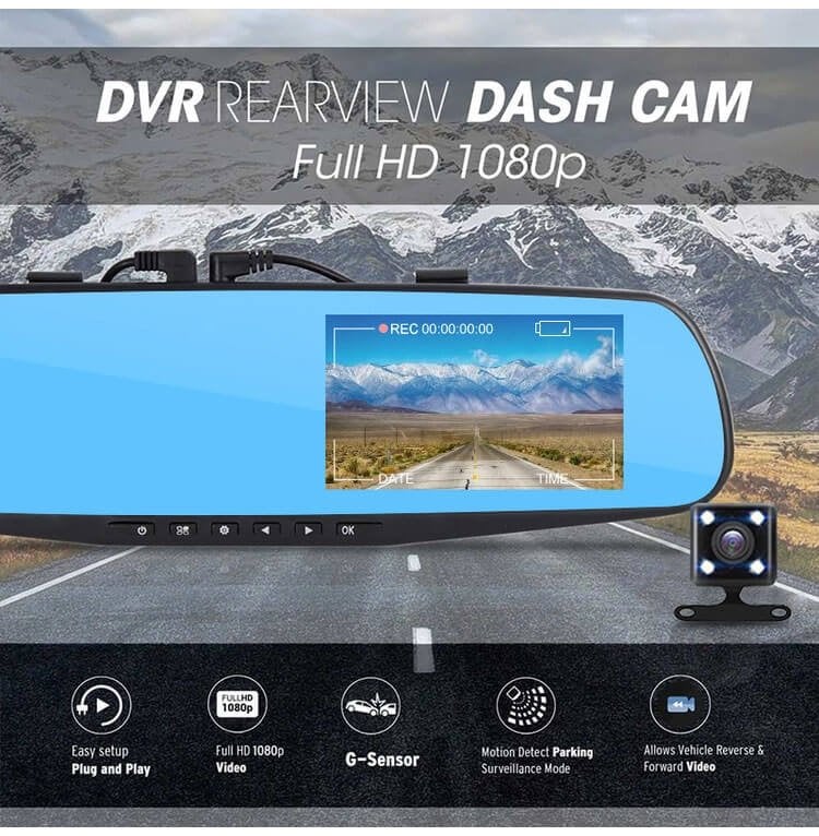 1080P Full HD Video Car Driving Recorder 9790301471022-1
