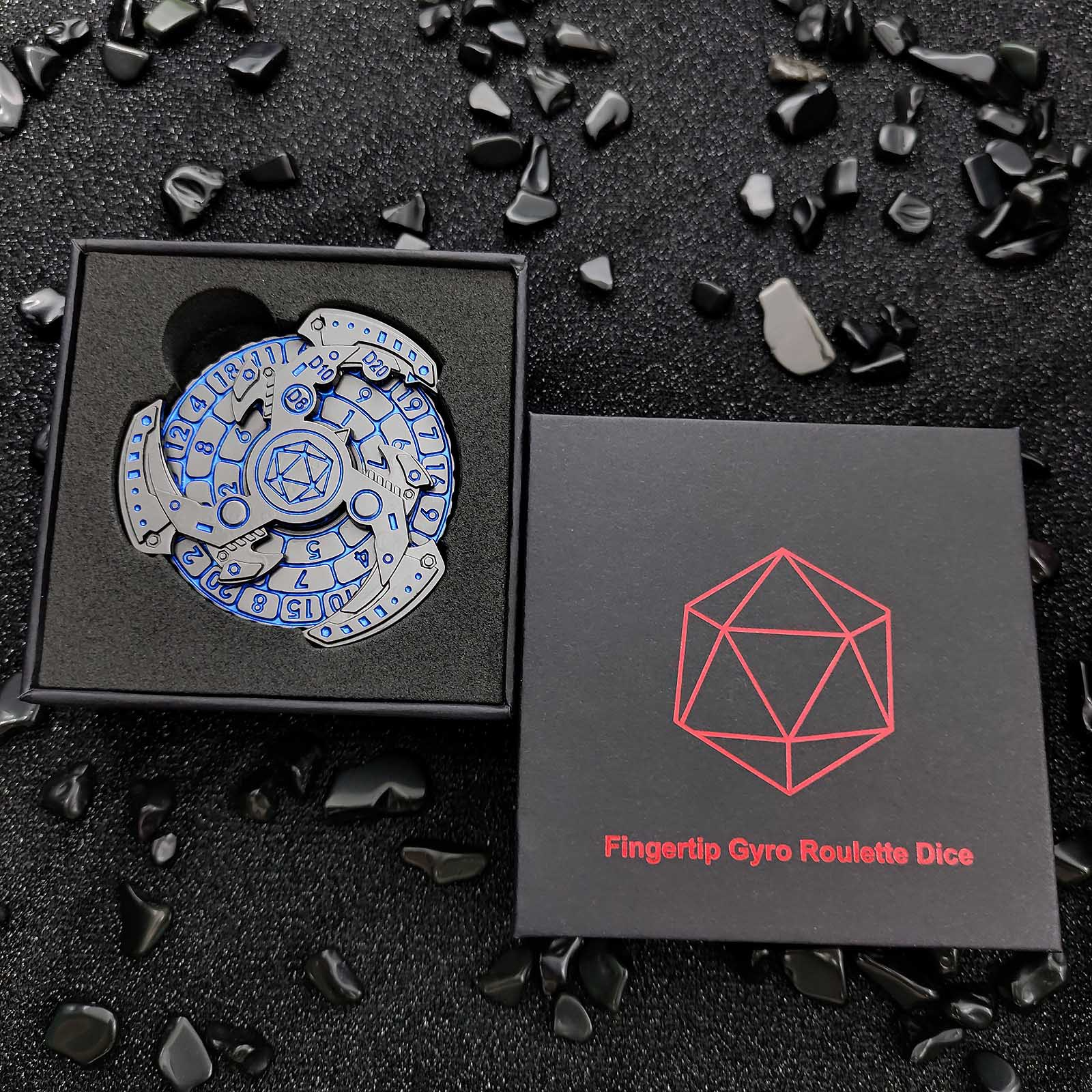 Spinning Metal Dice Adds Fantasy Fun For Dungeons And Dragons Fans 8453455773827-1